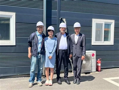 Daping Oils & Fats Sachigaro, General Manager, Uye Sales Director Vanoshanyira Vatengi muSouth Korea